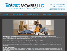 Tablet Screenshot of loudouncountymovers.com